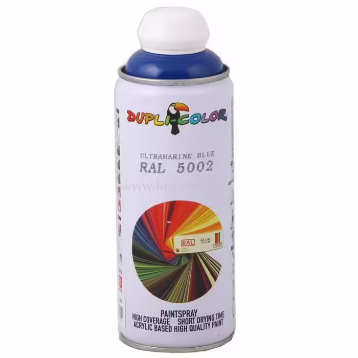 اسپری رنگ آبی سیر Dupli-Color RAL 5002 400ml