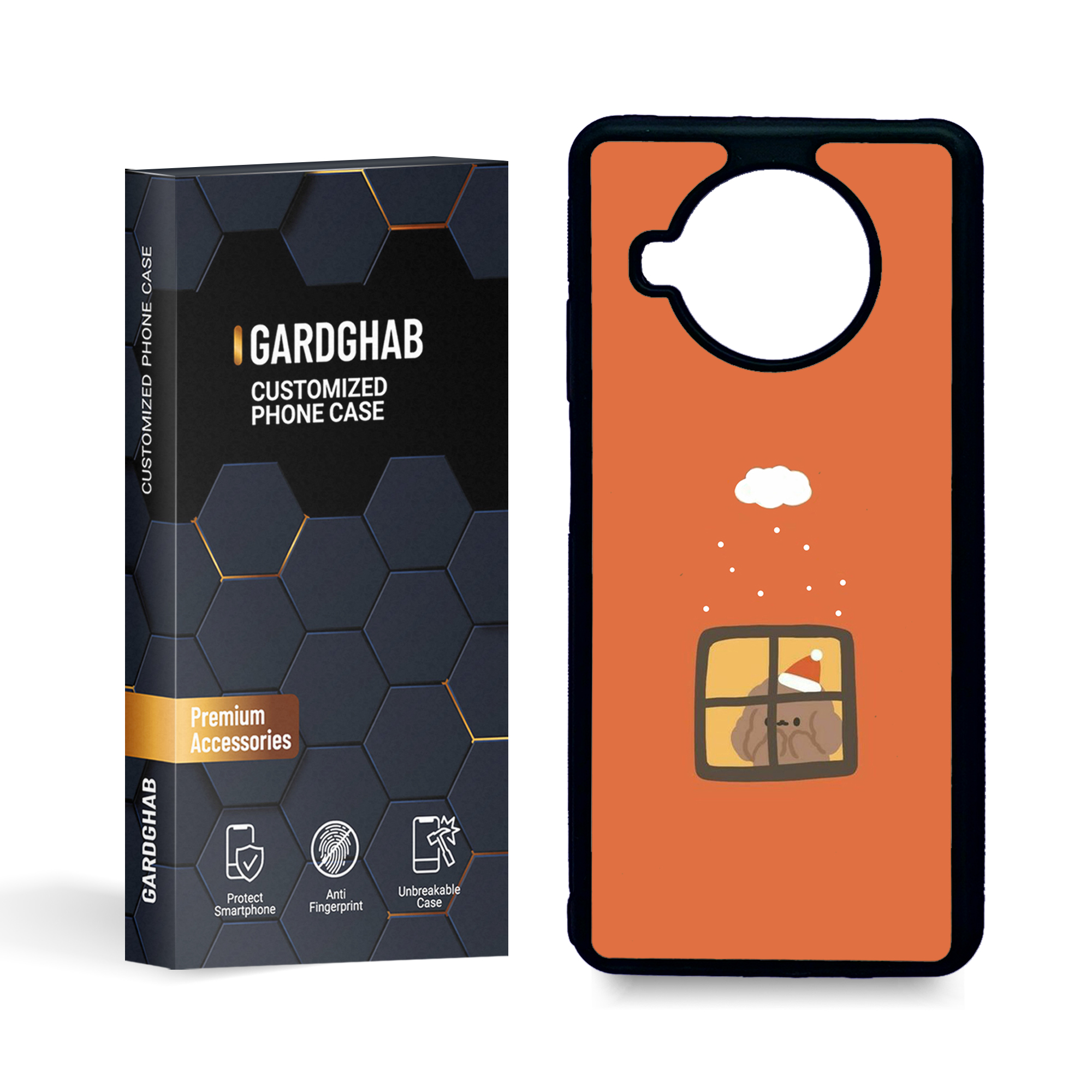  کاور گارد قاب مدل فانتزی مناسب برای گوشی موبایل شیائومی mi 10t lite