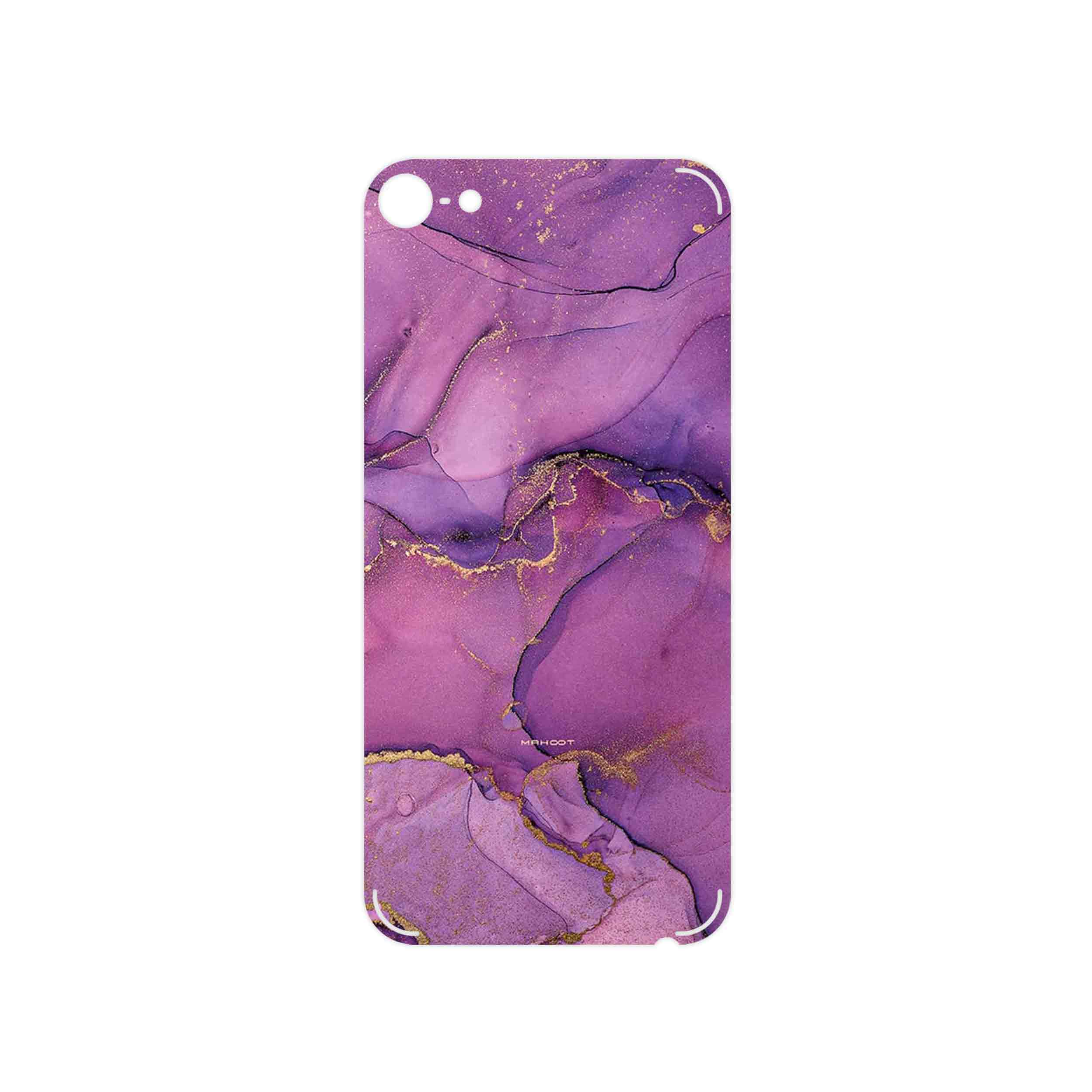 برچسب پوششی ماهوت مدل Purple Marble مناسب برای گوشی موبایل اپل iPod touch 6th generation