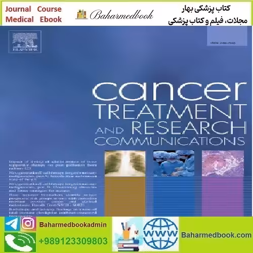 Cancer Treatment and Research Communications Volume 26 to 2