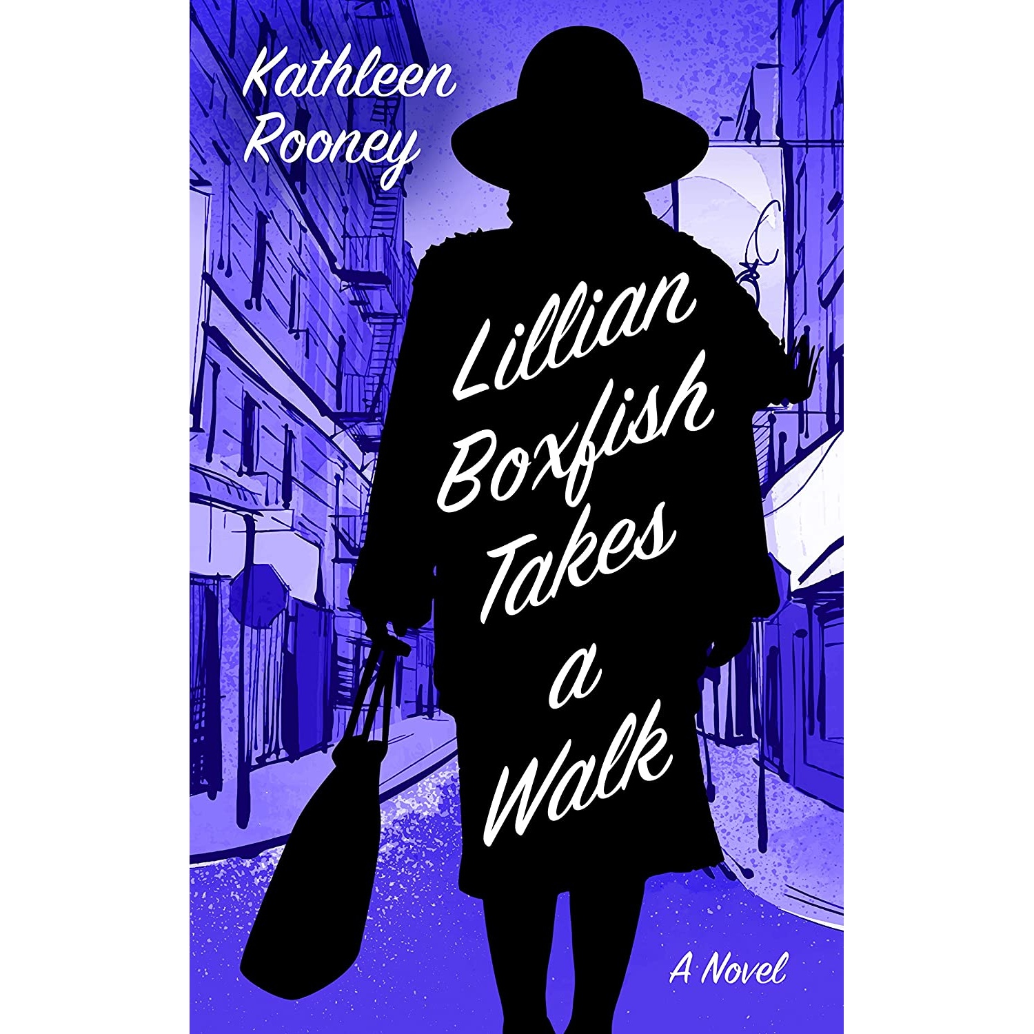 کتاب Lillian Boxfish Takes A Walk- 2017 اثر Kathleen Rooney انتشارات Thorndike Press