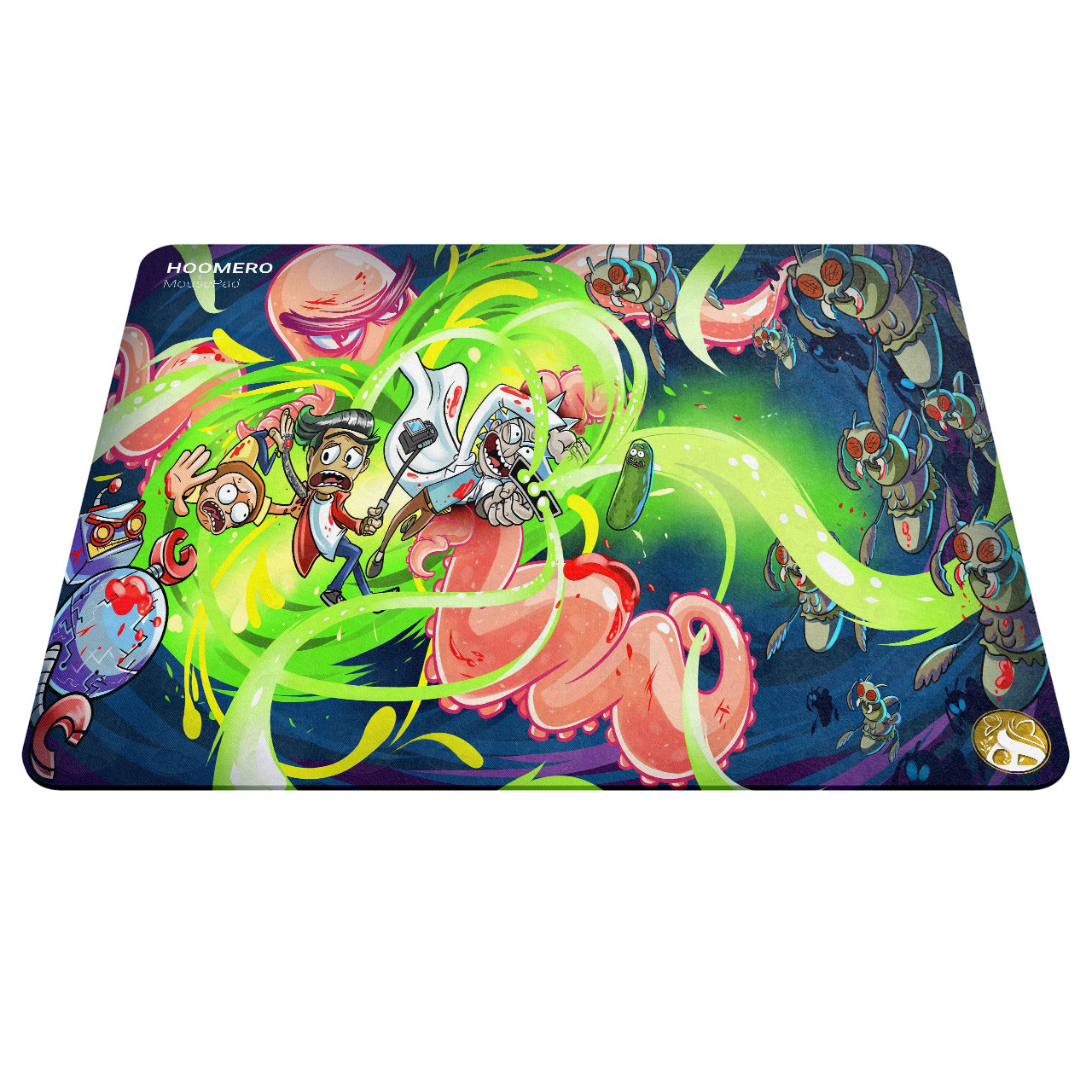 ماوس پد هومرو مدل A7636 طرح ریک و مورتی