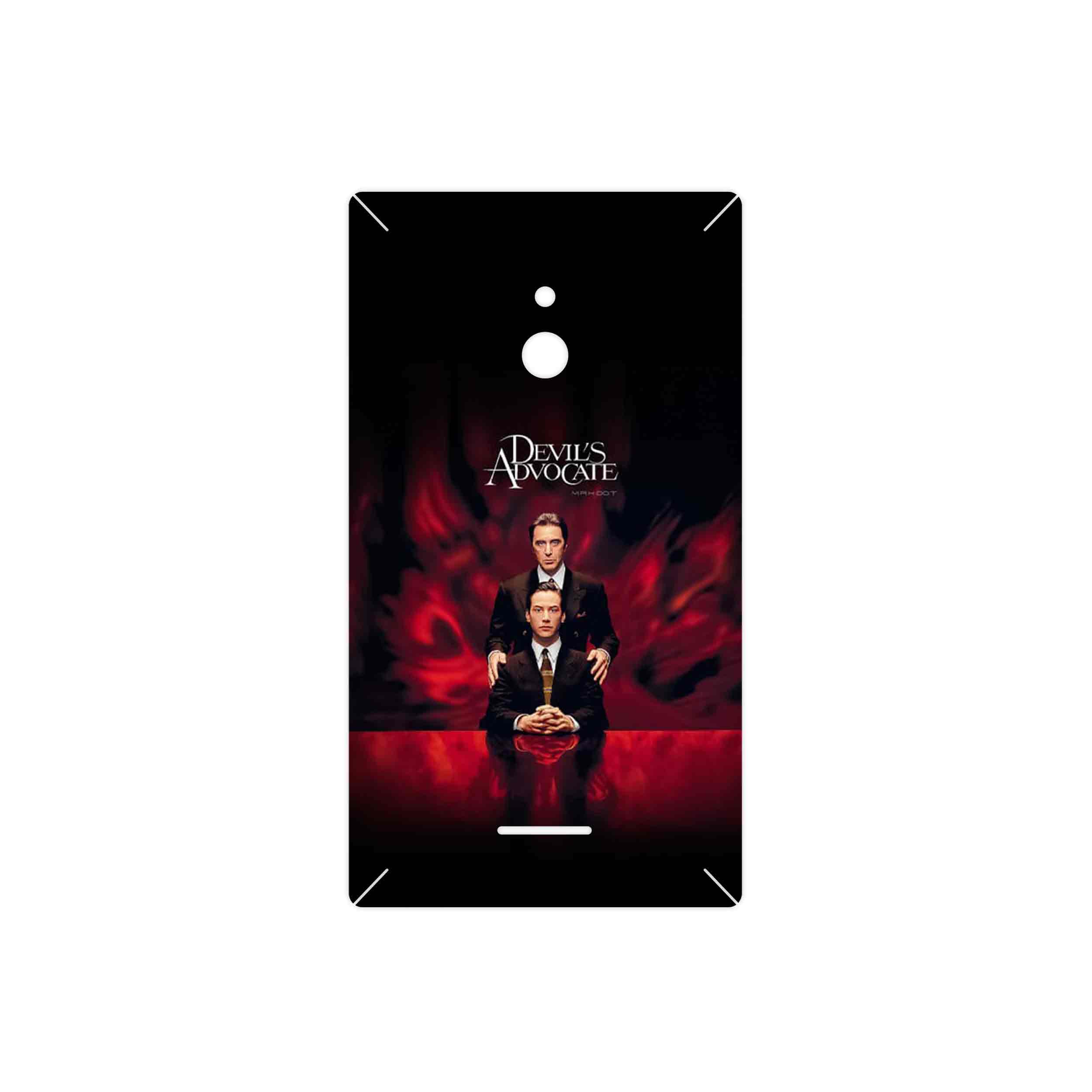 برچسب پوششی ماهوت مدل The Devils Advocate مناسب برای گوشی موبایل نوکیا XL