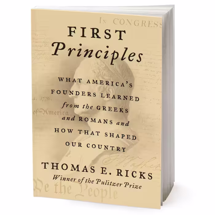 کتاب First Principles اثر Thomas E. Ricks انتشارات HarperCollins Publishers Inc.