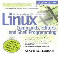 خرید و دانلود نسخه کامل کتاب A Practical Guide to Linux Commands, Editors, and Shell Programming (2nd Edition)