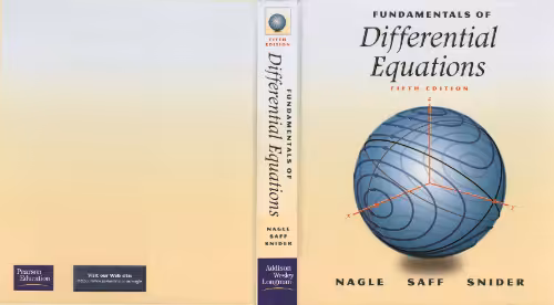 خرید و دانلود نسخه کامل کتاب Fundamentals of Differential Equations (5th Edition)