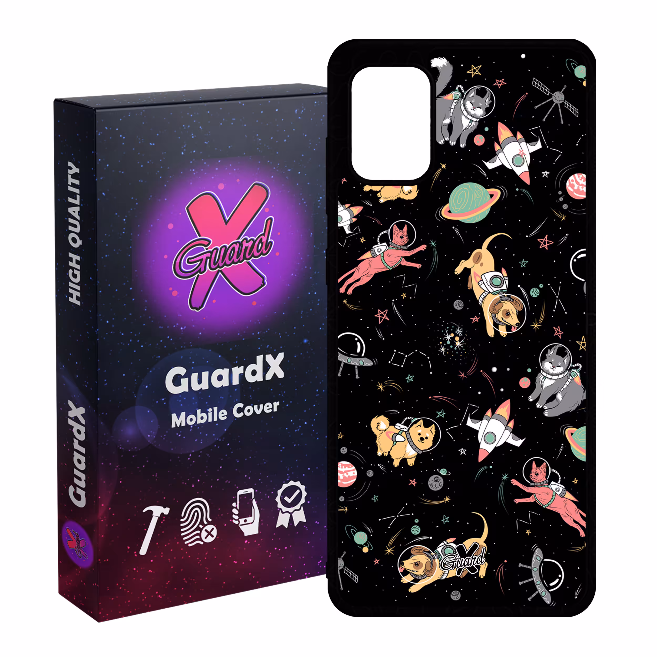 کاور گارد ایکس طرح Pet مدل Glass10157 مناسب برای گوشی موبایل سامسونگ Galaxy A31