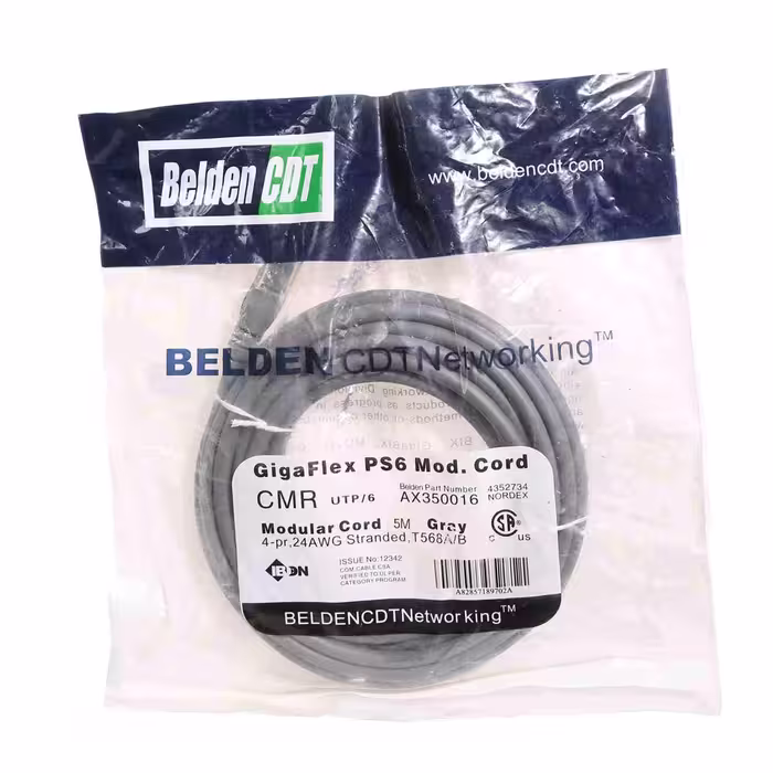 کابل شبکه CAT6 10M BELDEN - یاسین کامپیوتر