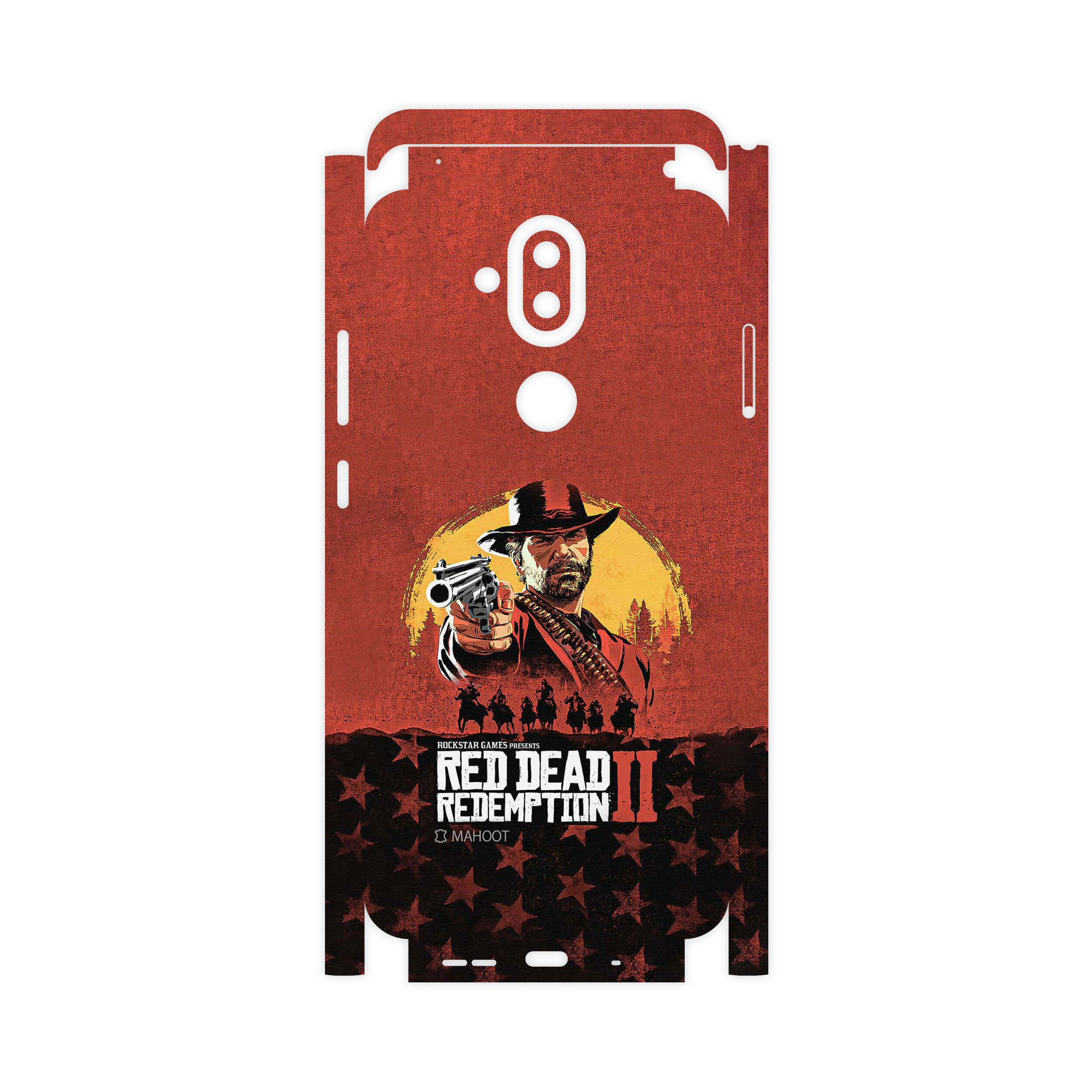 برچسب پوششی ماهوت مدل Red-Dead-Redemption-Game-FullSkin مناسب برای گوشی موبایل نوکیا 8.1