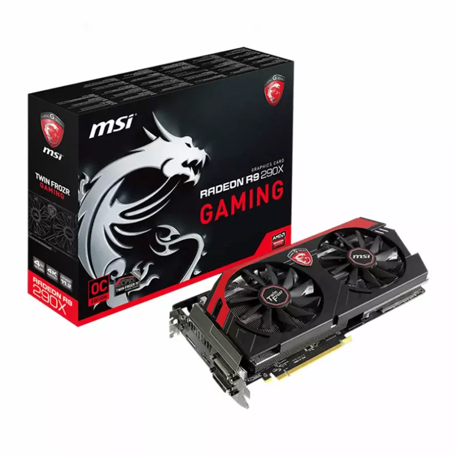کارت گرافیک ام اس آی Radeon R9 290X GAMING 4G
