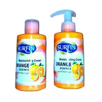 کرم مرطوب کننده سورفین مدل Orange حجم 200 میلی لیتر بسته 2 عددی