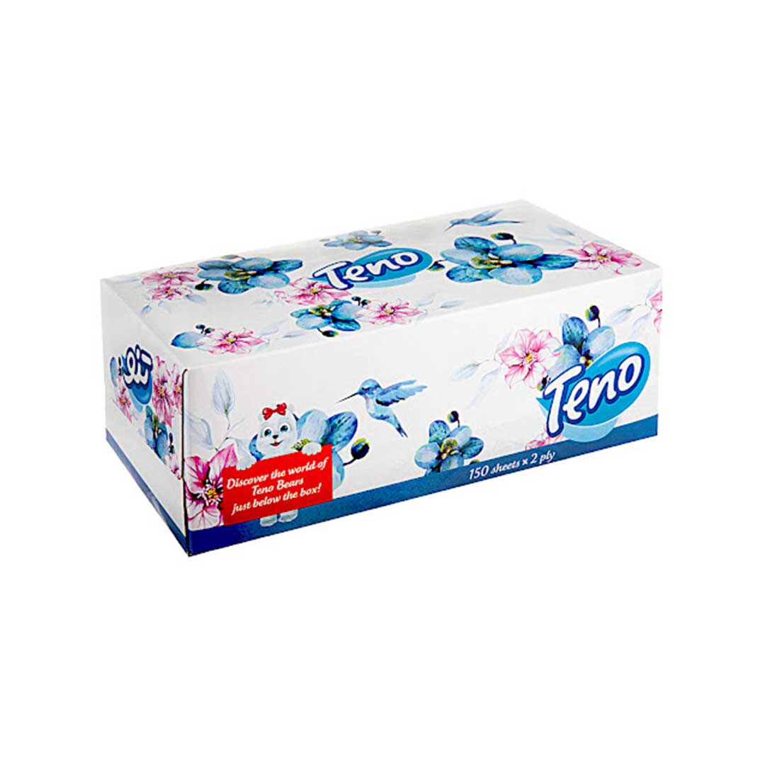 دستمال کاغذی 150برگ 2لایه تنو