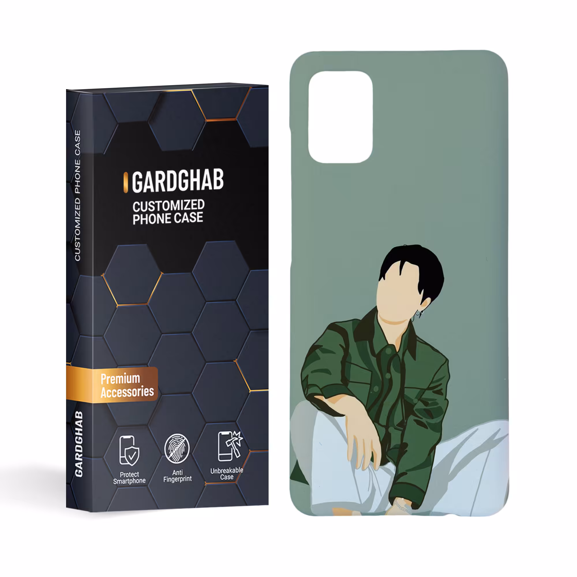  کاور گارد قاب مدل پسرانه مناسب برای گوشی موبایل سامسونگ galaxy a51