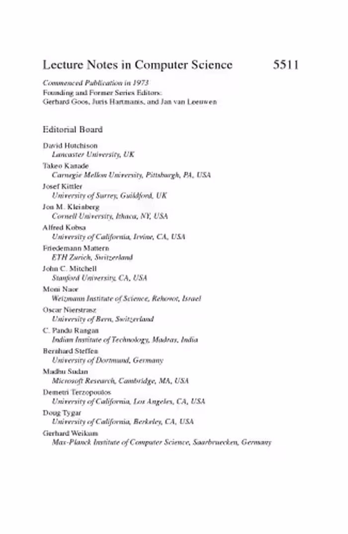 خرید و دانلود نسخه کامل کتاب Foundations and Applications of Security Analysis: Joint Workshop on Automated Reasoning for Security Protocol Analysis and Issues in the Theory of Security, ARSPA-WITS 2009, York, UK, March 28-29, 2009, Revised Selected Papers