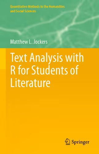 خرید و دانلود نسخه کامل کتاب Text Analysis with R for Students of Literature