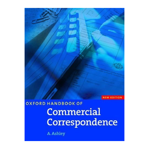 کتاب Commerical Correspondence اثر AAshley انتشارات Oxford