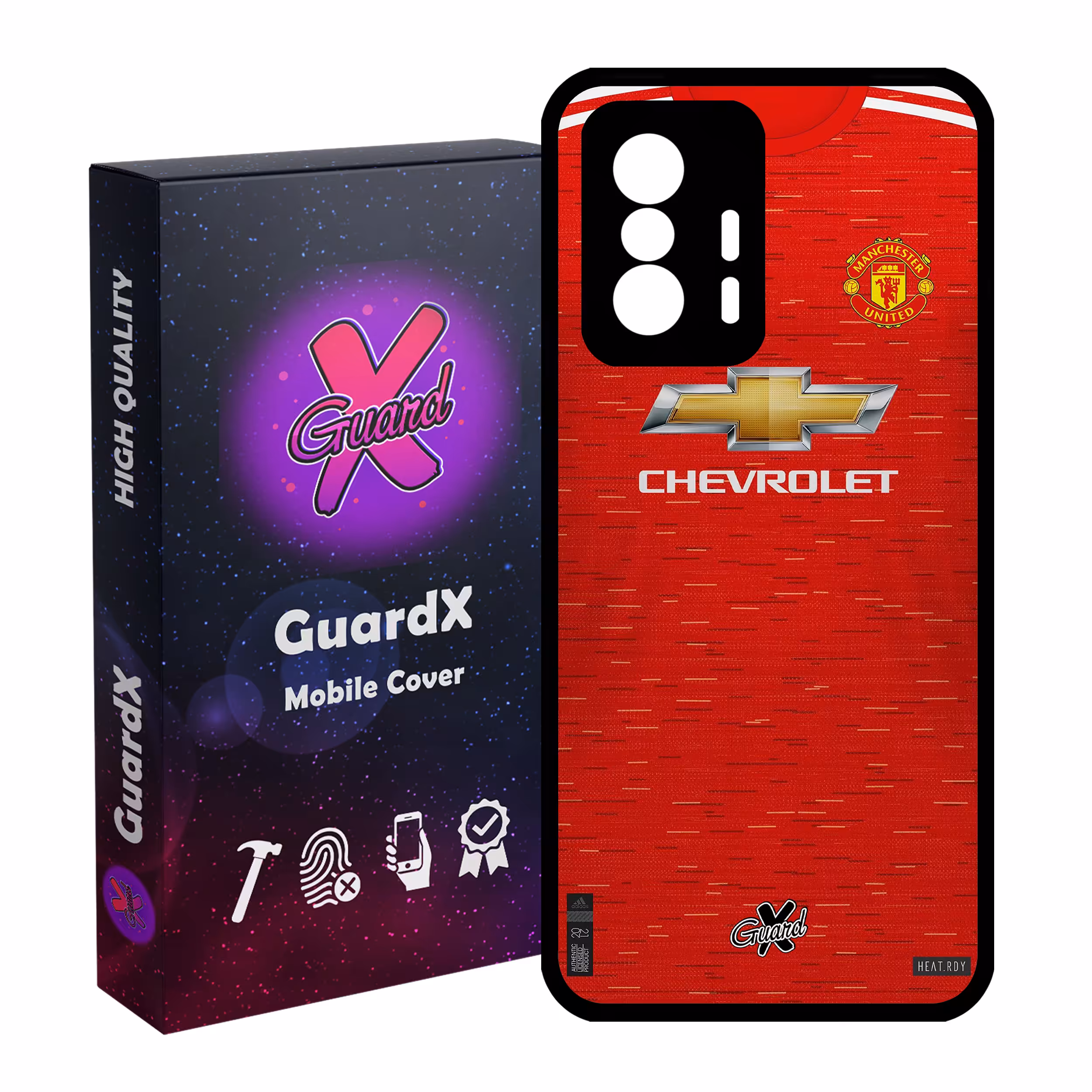 کاور گارد ایکس طرح Manchester United مدل Glass10248 مناسب برای گوشی موبایل شیائومی 11T Pro / 11T