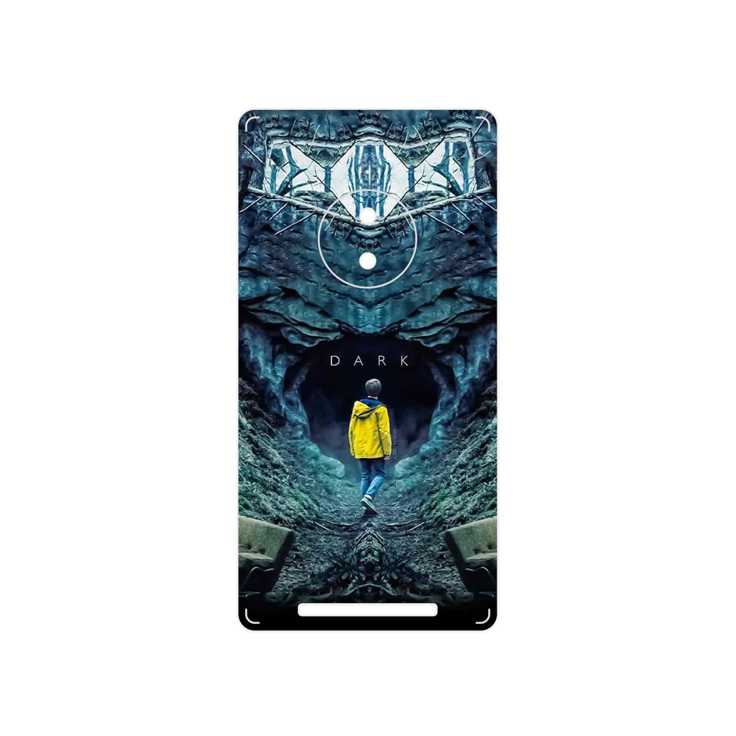 برچسب پوششی ماهوت مدل Dark مناسب برای گوشی موبایل نوکیا Lumia 830