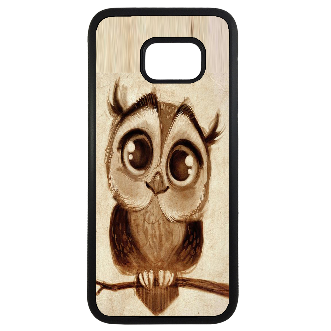 کاور طرح جغد کد 11054094101 مناسب برای گوشی موبایل سامسونگ galaxy s6 edge plus