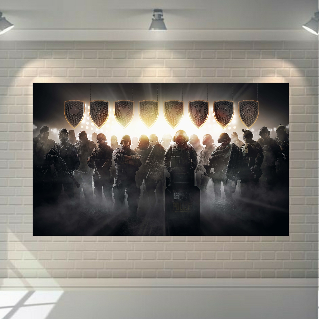 تابلو بوم مدل گیم سرزمین وحشی - TOM CLANCYS کد SDB503