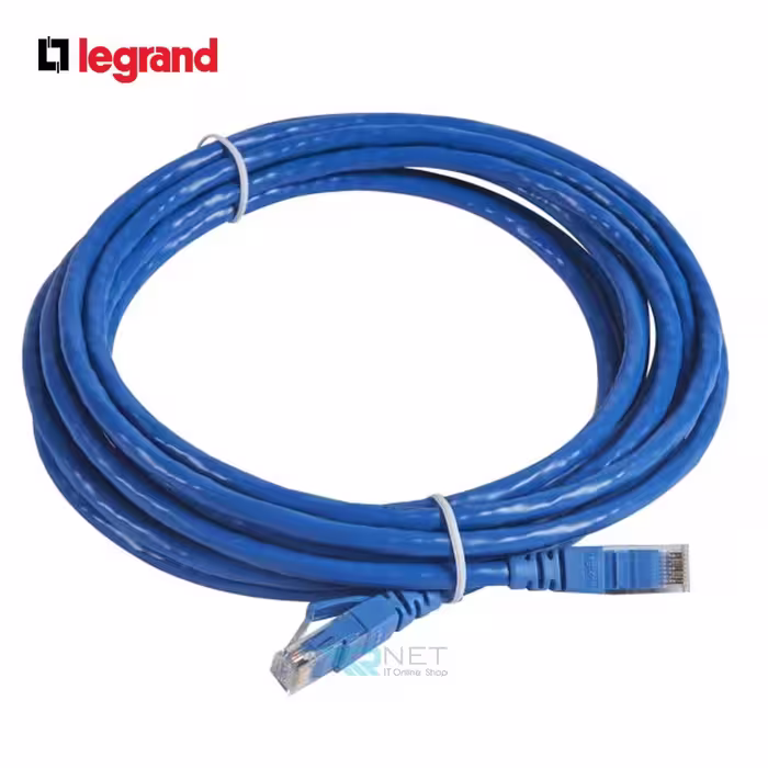 کابل پچکورد 5 متری لگراند - Legrand Patch Cord 5m (PVC) CAT6 UTP
