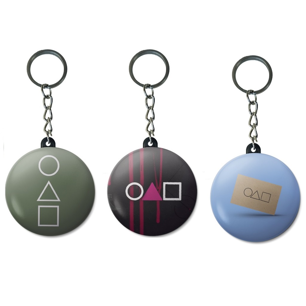 جاکلیدی مدل اسکویید گیم مجموعه سه عددی