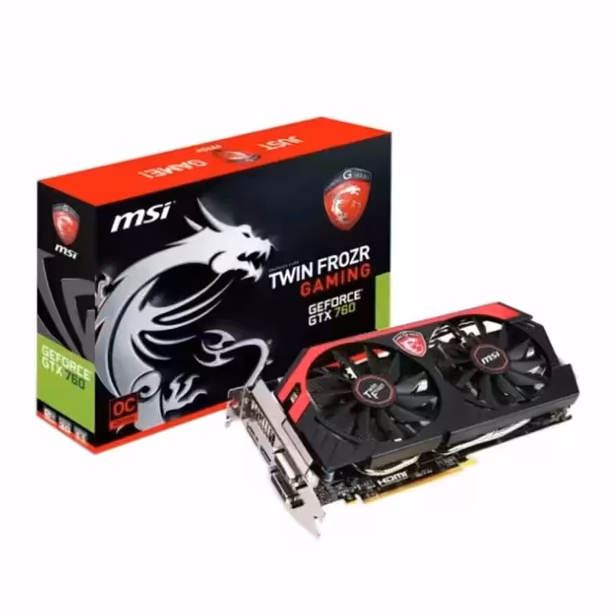 کارت گرافیک ام اس آی GTX 760 Gaming 2GB