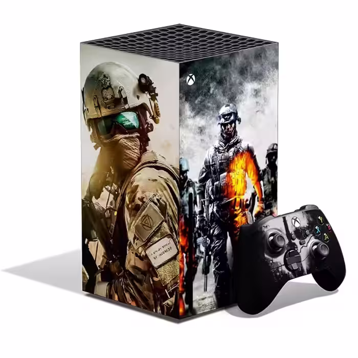 برچسب کنسول بازی Xbox series x طرح Call Of Duty کد 3 مجموعه 5 عددی