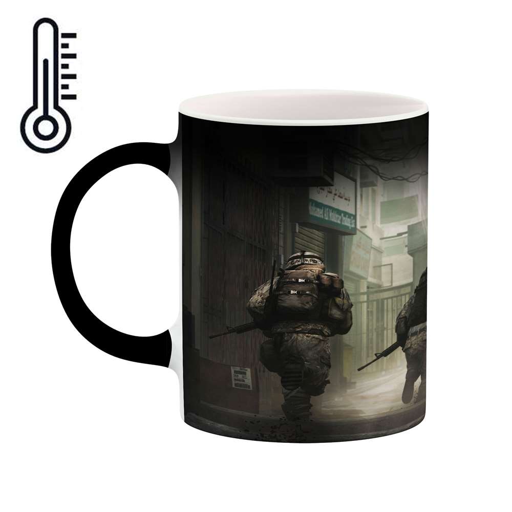 ماگ حرارتی طرح Battlefield مدل mgh10986