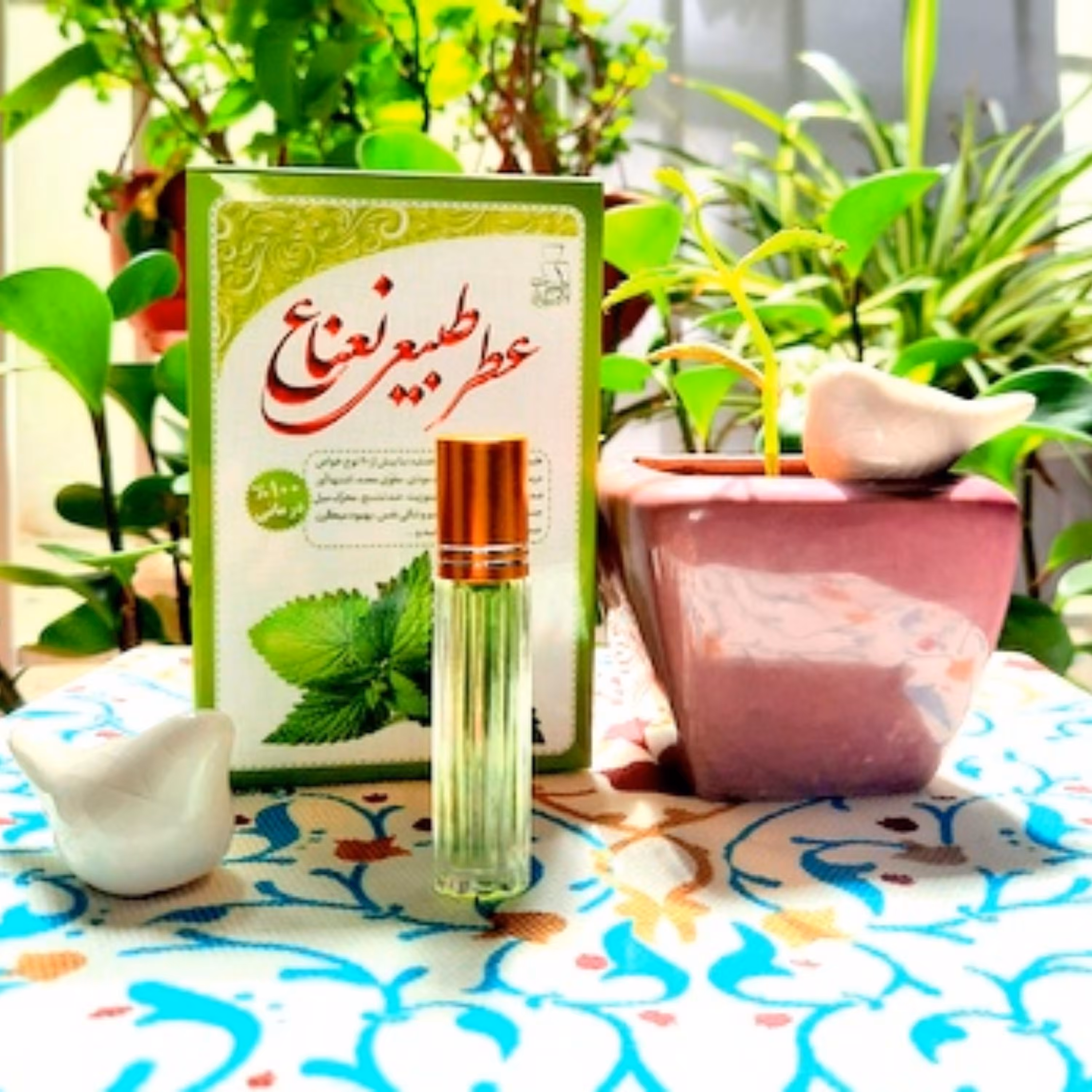11011015-عطر طبیعی نعناع 4گرمی با خواص صددرصد درمانی عطر نعناع