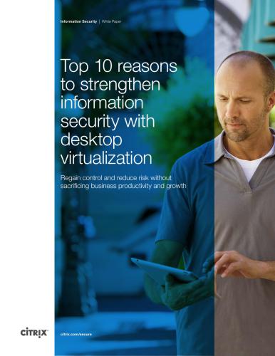 خرید و دانلود نسخه کامل کتاب Top 10 Reasons to Strengthen Information Security with Desktop Virtualization