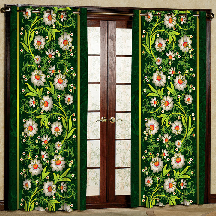 پرده مدل پانچی کد 5251 ابعاد 280x140 سانتی متر