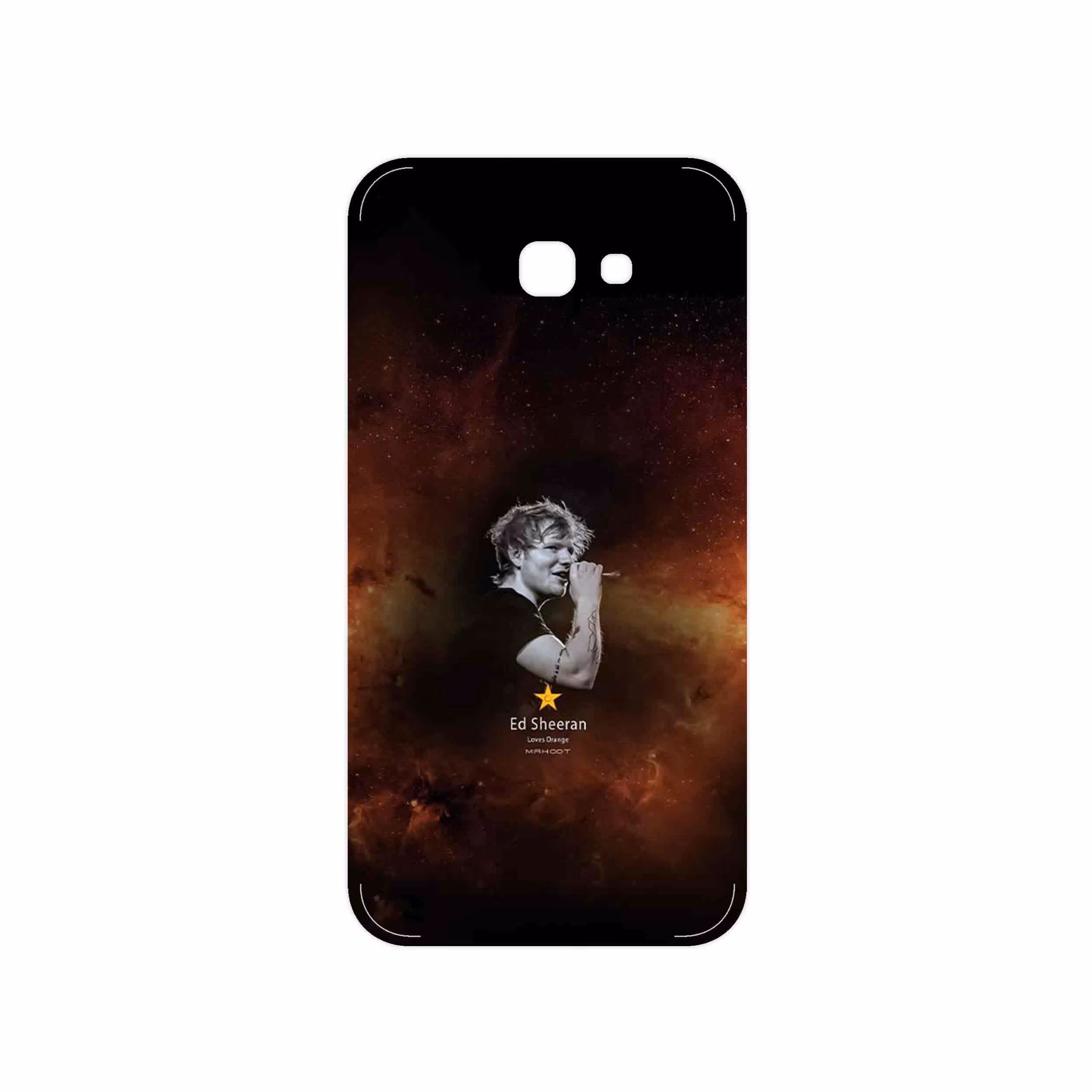 برچسب پوششی ماهوت مدل Ed Sheeran مناسب برای گوشی موبایل سامسونگ Galaxy A7 2017