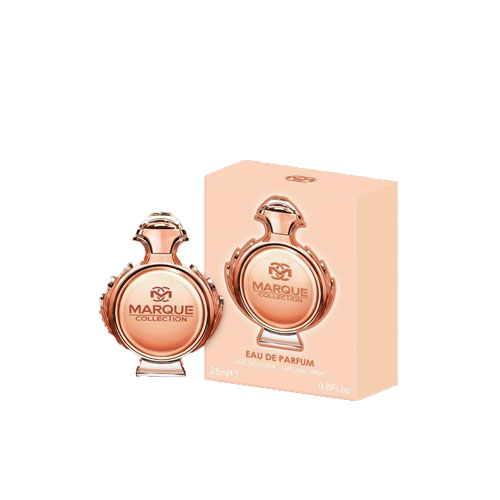 عطر ادکلن زنانه پاکو رابان المپیا فراگرنس ورد مارکویی کالکشن کد 116 (Fragrance world Marque Paco Rabanne Olympea) حجم 25 میل