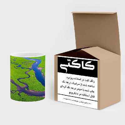 ماگ کاکتی طرح منظره مدل mgs16639