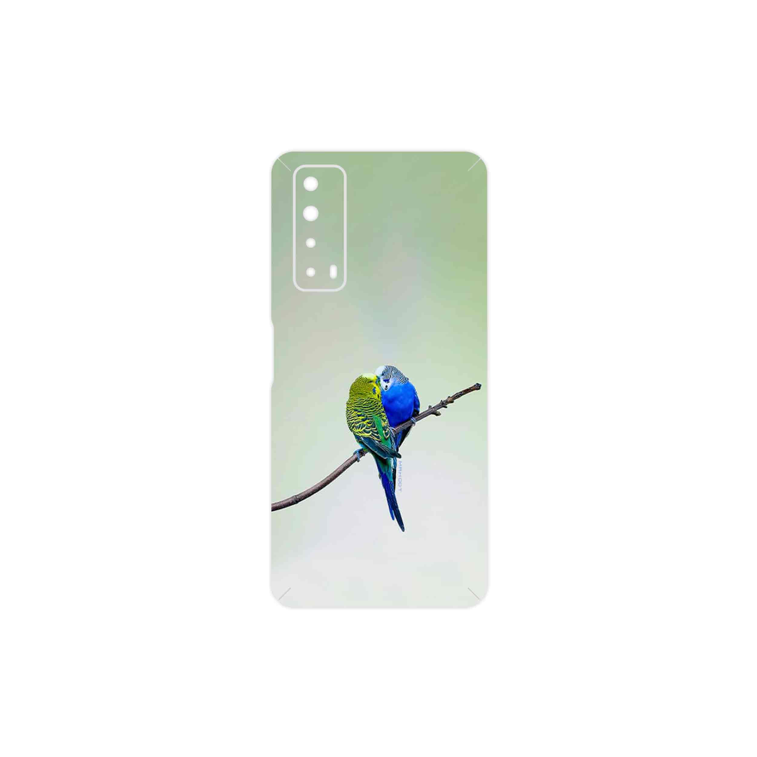 برچسب پوششی ماهوت مدل Lovebird مناسب برای گوشی موبایل هوآوی Y7a