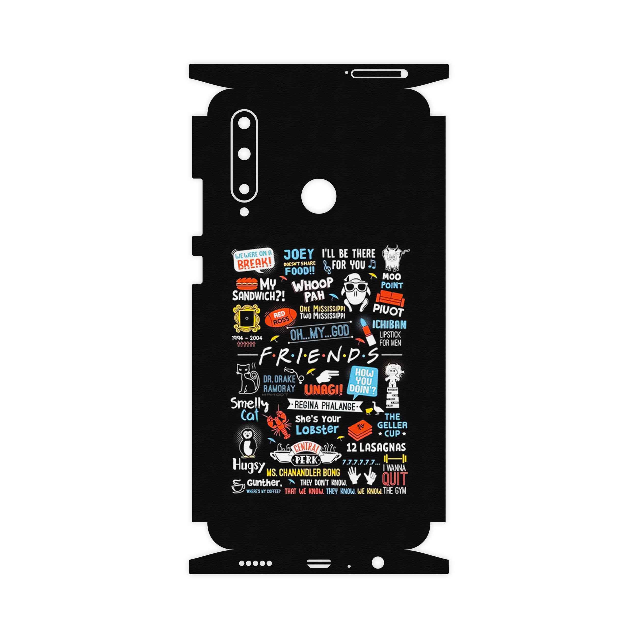 برچسب پوششی ماهوت مدل Friends 2-FullSkin مناسب برای گوشی موبایل آنر 20 Lite