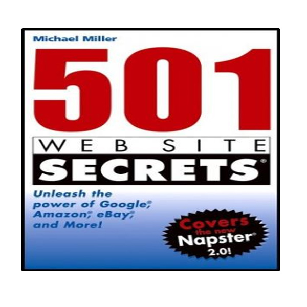 کتاب 501 Web site secrets اثر Michael Miller انتشارات نبض دانش