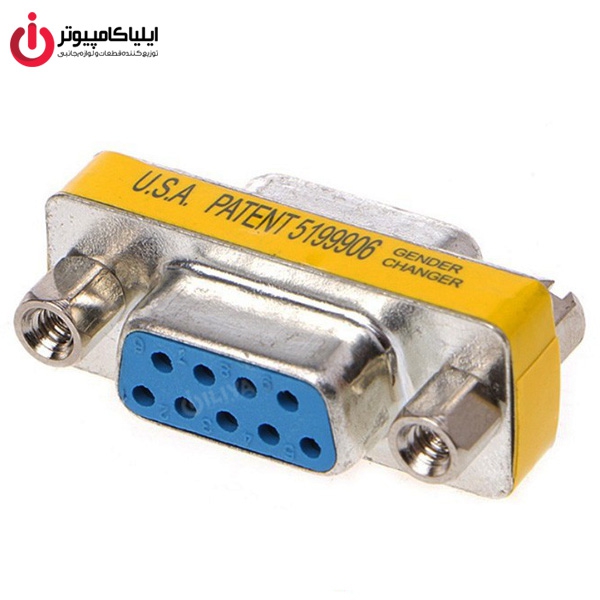 تبدیل کانکتور برل دو سر ماده RS232/DB9/Serial/9pin