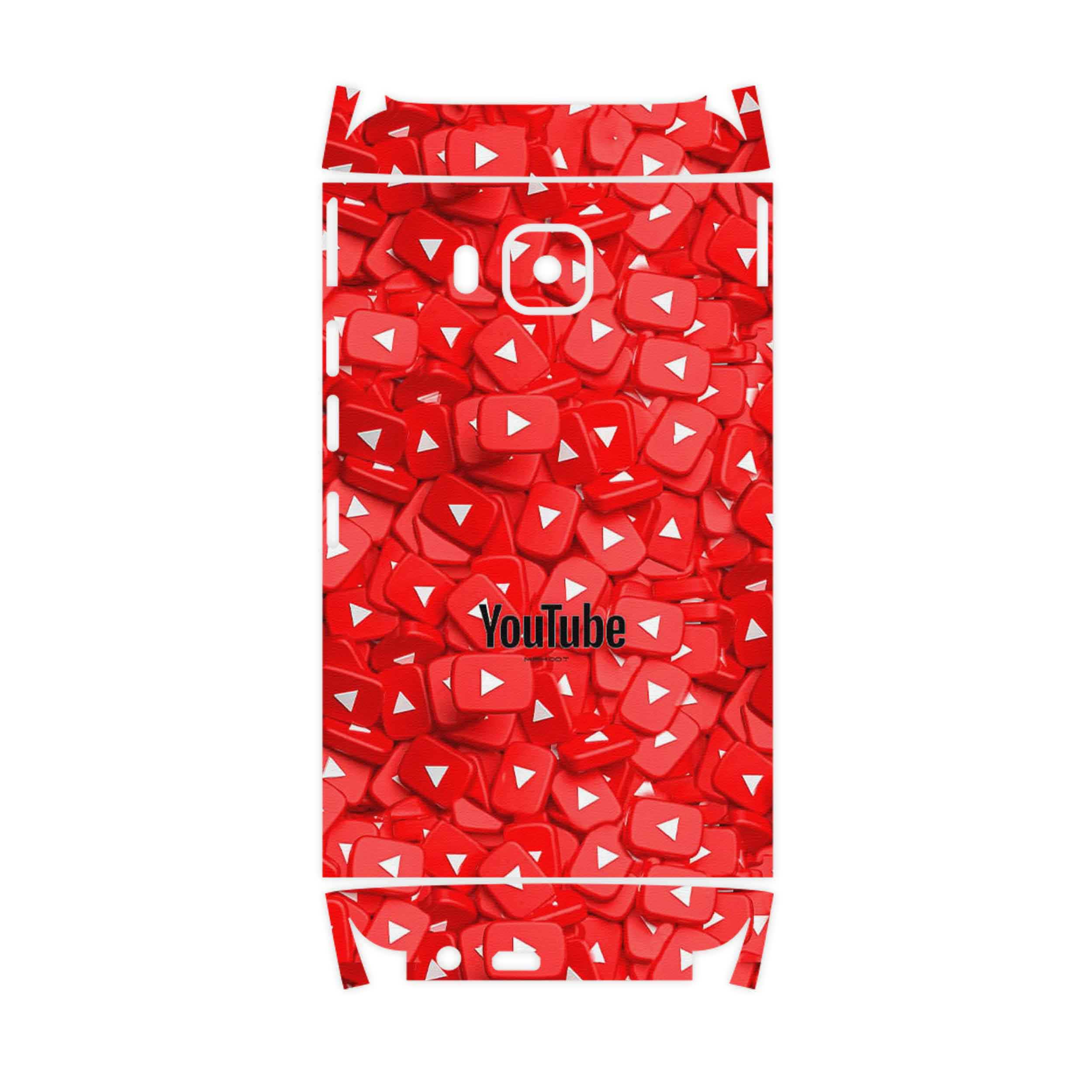 برچسب پوششی ماهوت مدل Youtube-FullSkin مناسب برای گوشی موبایل اچ تی سی One M9