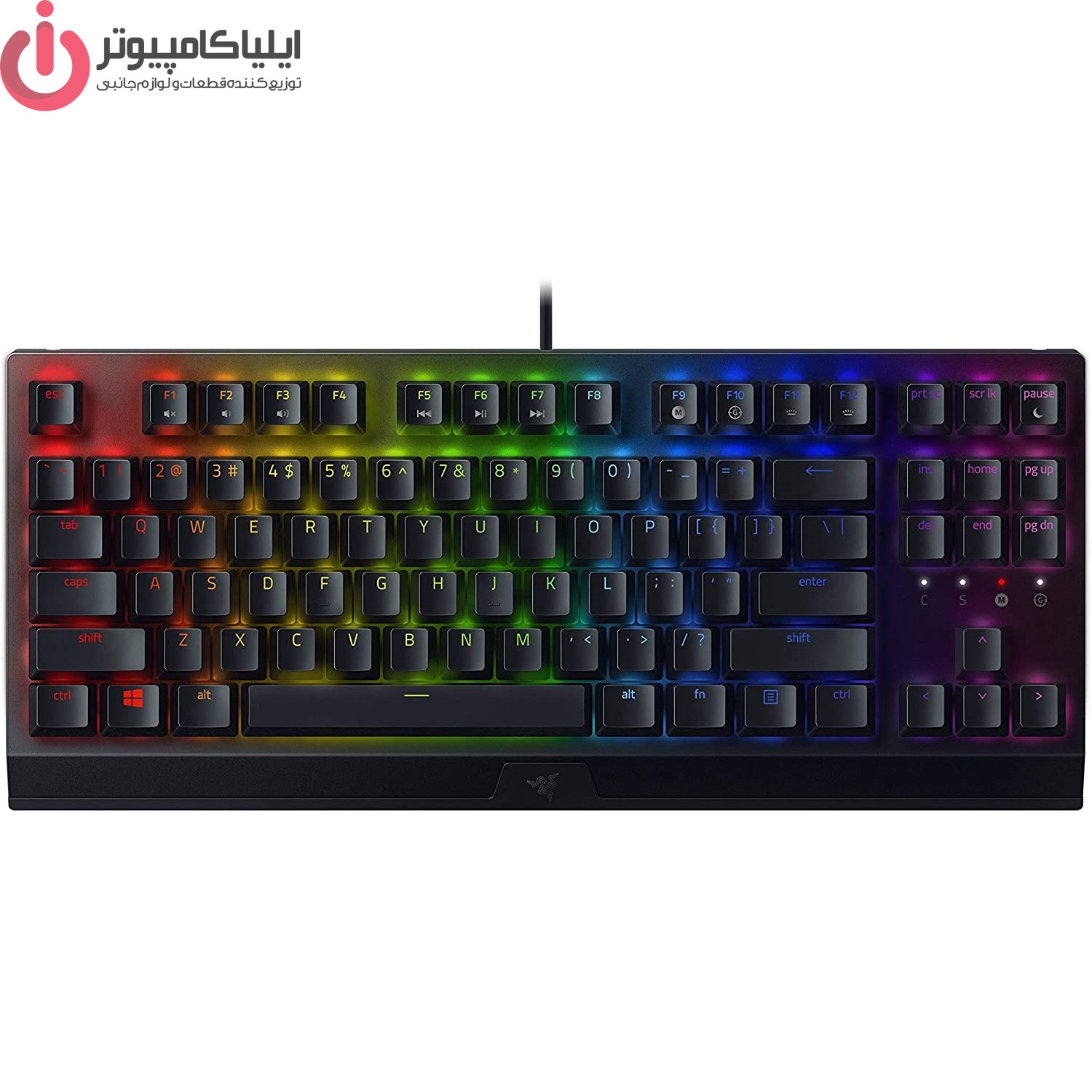 کیبورد ریزر مدل Razer BlackWidow V3 Tenkeyless