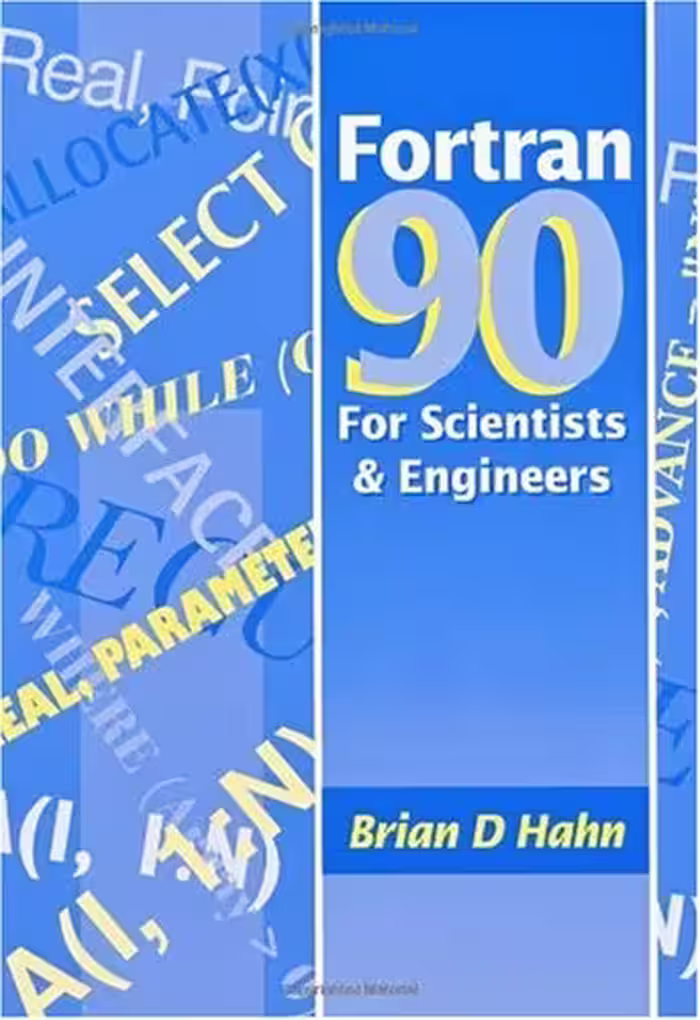 خرید و دانلود نسخه کامل کتاب FORTRAN 90 for Scientists and Engineers