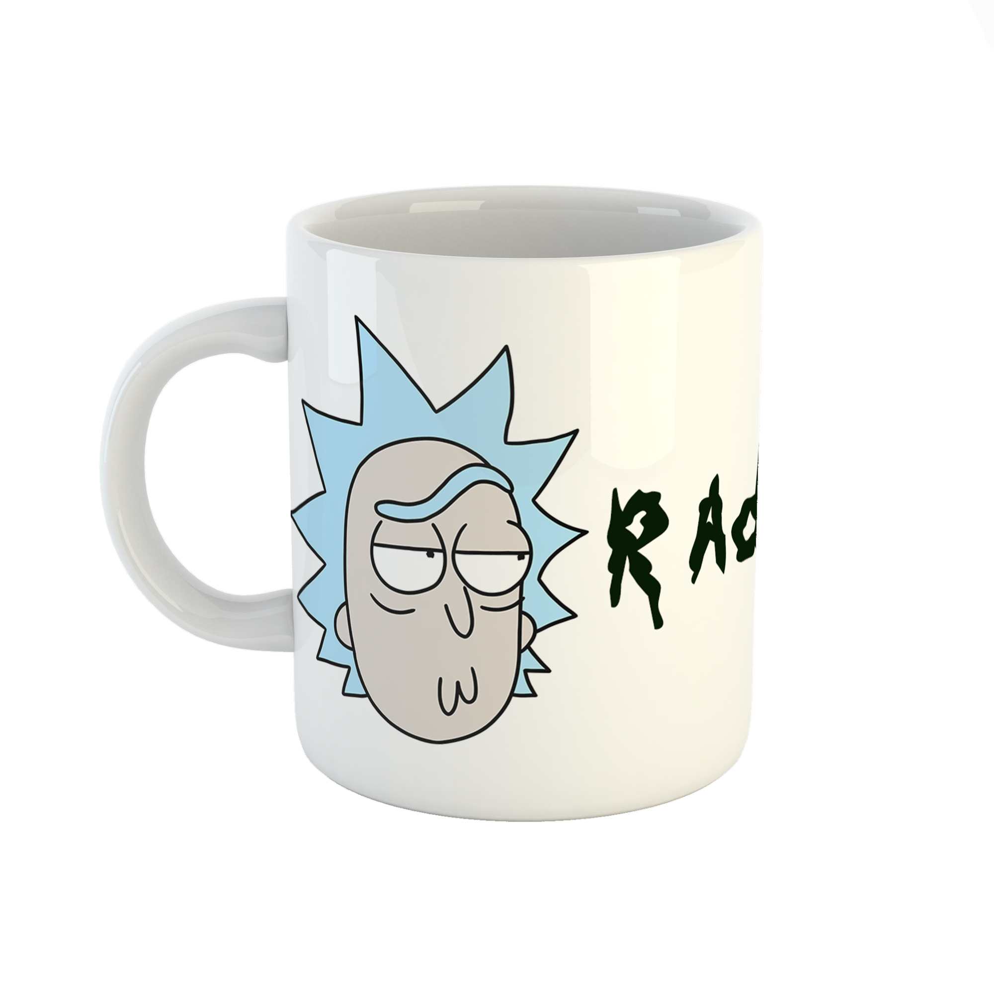 ماگ طرح اسم رادین مدل rick and morty کد 988