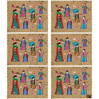 زیربشقابی رنس مدل UU3-42157 بسته 6 عددی