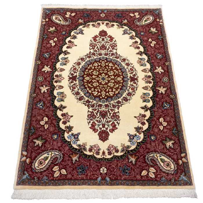 فرش دستباف ذرع و نیم سی پرشیا کد 174398