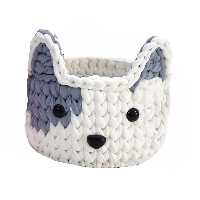  سبد قلاب بافی تریکو مدل روباه کد 43