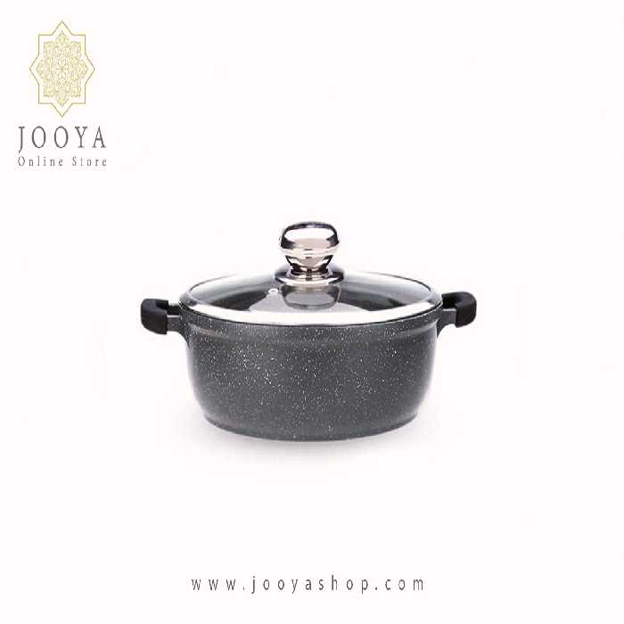 قابلمه کوتاه زرساب مدل گریپ قطر 28 سانت