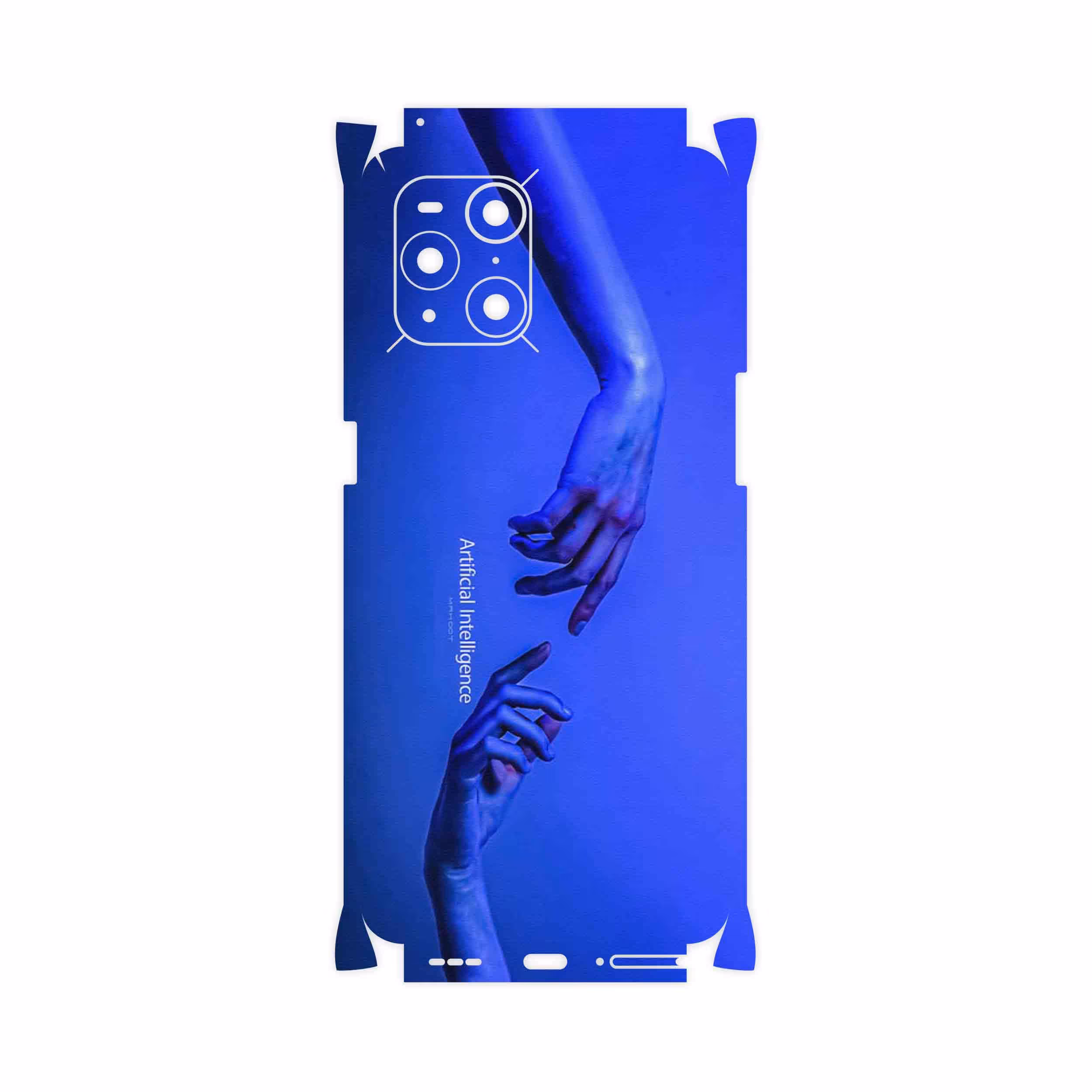 برچسب پوششی ماهوت مدل Artificial intelligence 1-FullSkin مناسب برای گوشی موبایل اپو Find X3 Pro
