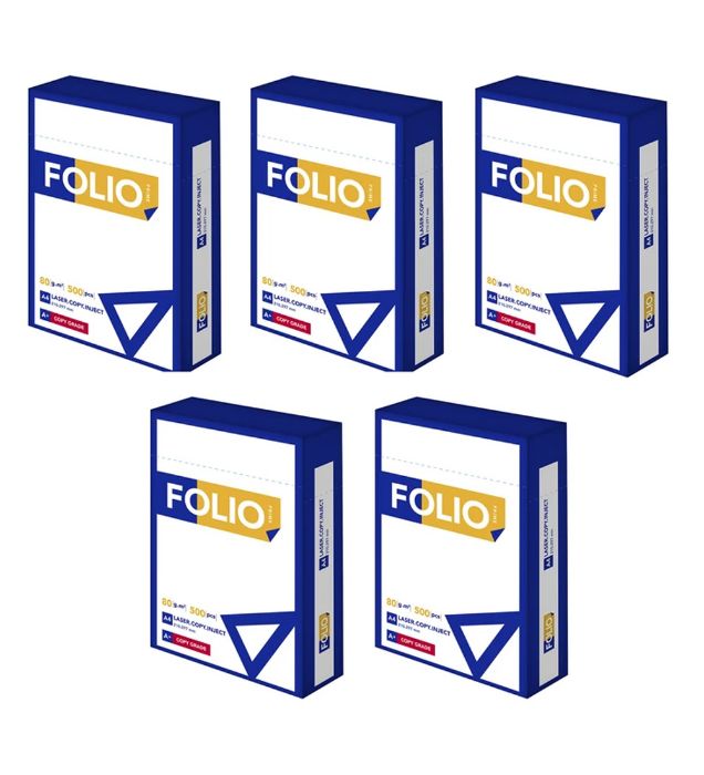 کاغذ A4 فولیو پرایم مدل +A بسته 2500 عددی