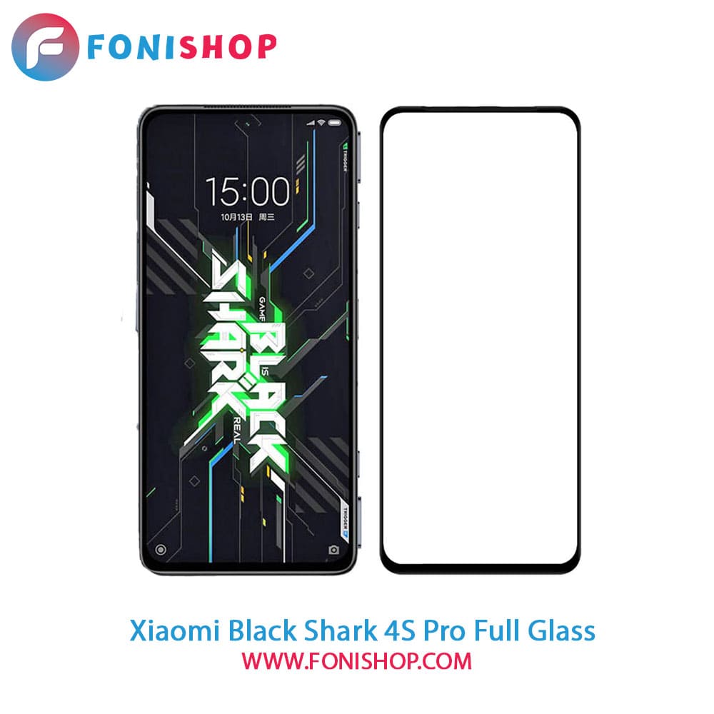 گلس فول تمام صفحه شیائومی Xiaomi Black Shark 4S Pro